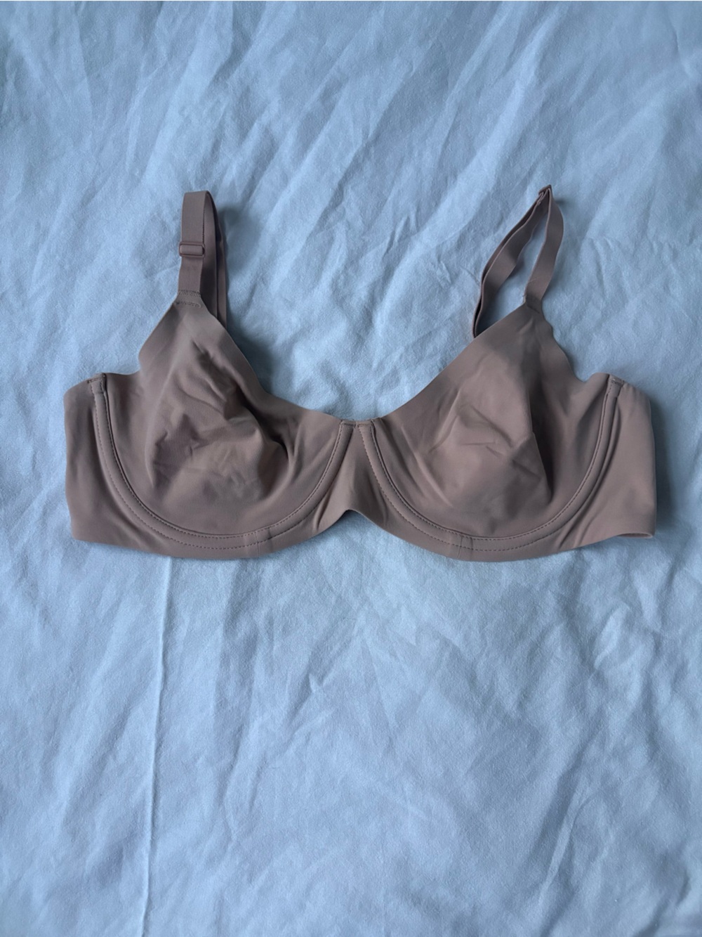 FITS EVERYBODY UNLINED DEMI BRA | OCHRE
